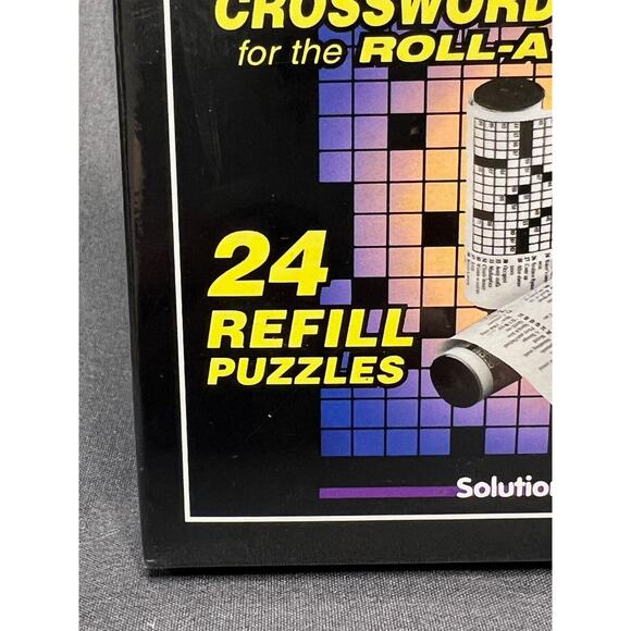 New York Times Crossword Companion Roll A Puzzle System 24 Puzzles NIP! - Picture 4 of 9